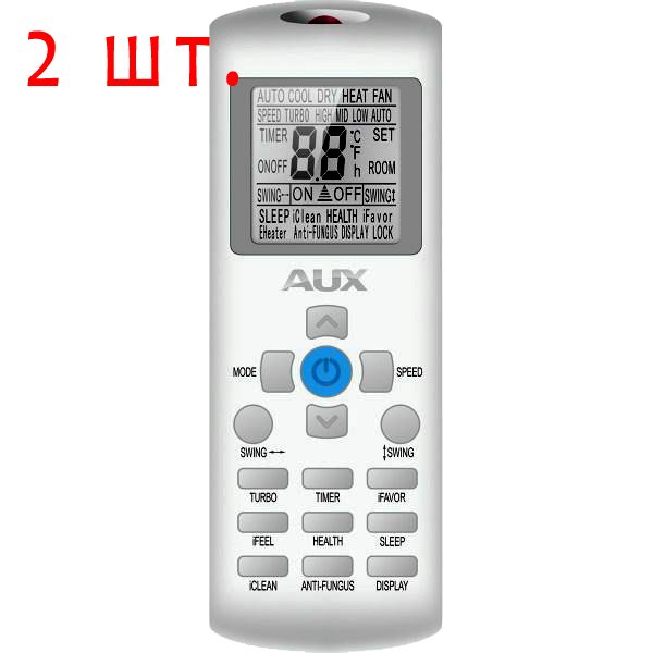 Мульти сплит-система на 2 комнаты AUX AM2-H18/4DR1B/AMWM-H074R1*2шт — изображение 2