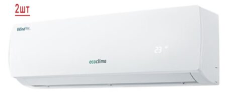 Мульти-сплит система на 2 комнаты Ecoclima CMWM-H09/4R2 [W]*2/СM2-H16/4DR2