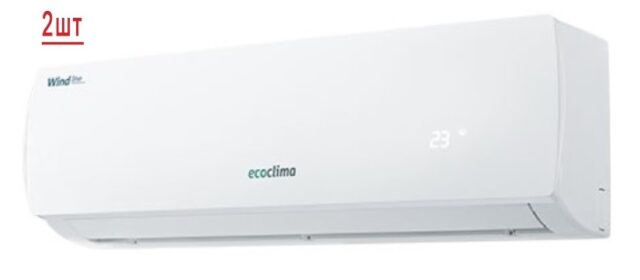 Мульти-сплит система на 2 комнаты Ecoclima CMWM-H09/4R2 [W]*2/СM2-H16/4DR2