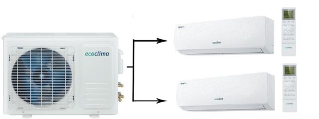 Мульти-сплит система на 2 комнаты Ecoclima CMWM-H09/4R2 [W]*2/СM2-H16/4DR2 — изображение 4