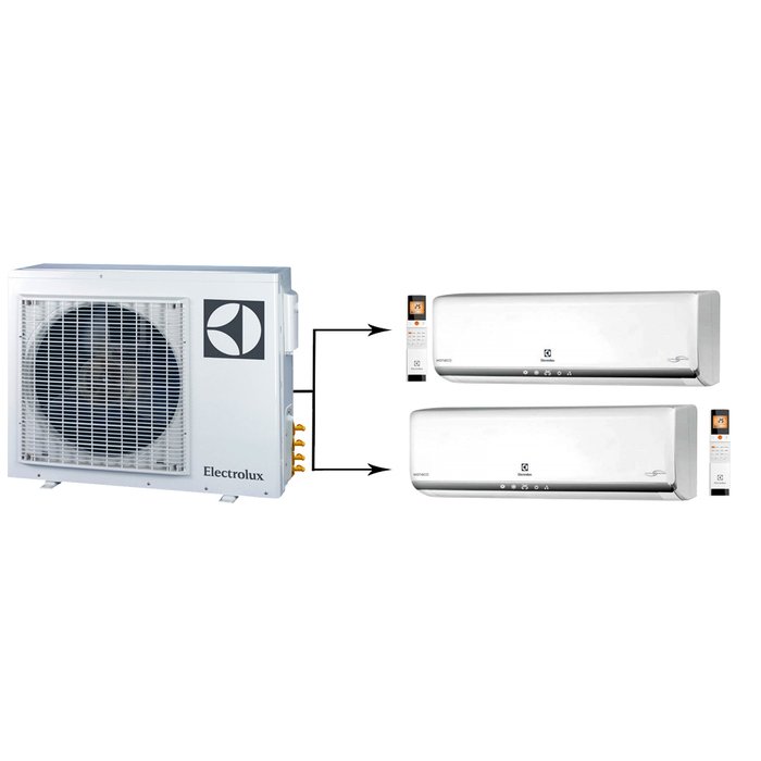 Мульти сплит система на 2 комнаты Electrolux EACO/I-18 FMI-2/N3_ERP/EACS/I-09HM FMI/N3_ERP*2 — изображение 4