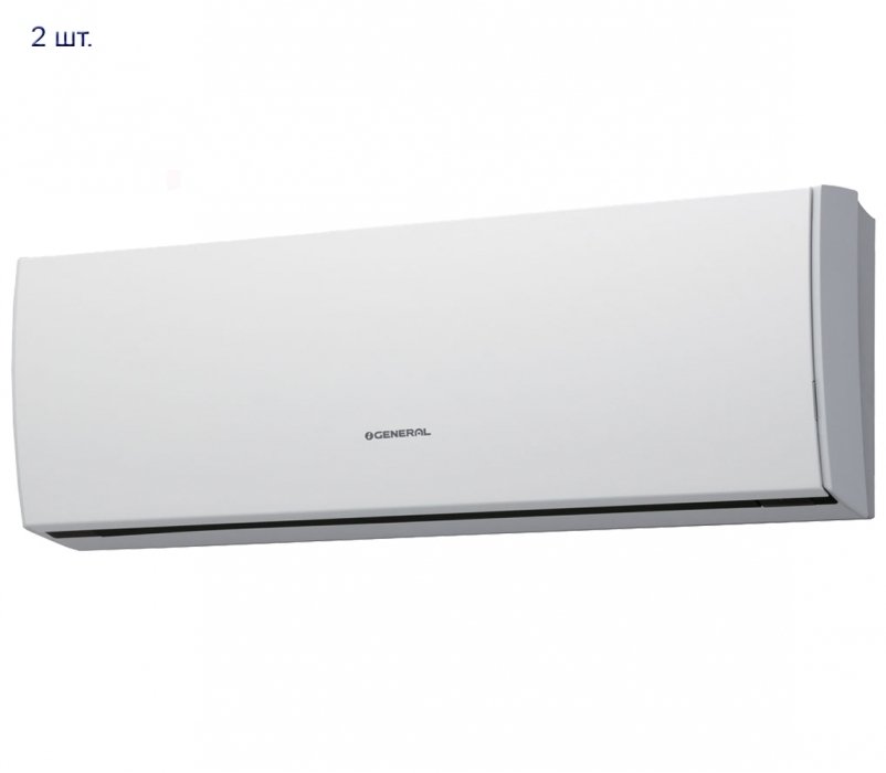 Мульти сплит система на 2 комнаты General AOHG18LAC2/ASHG09LUCA*2шт