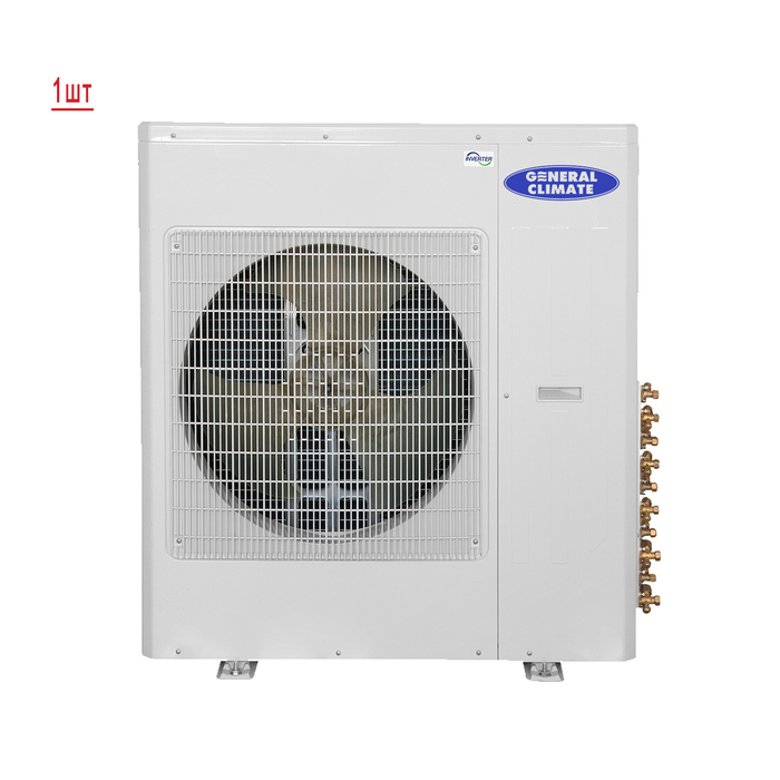 Мульти сплит-система на 4 комнаты General Climate GU-M4E36H1/GC-ME07HRI*4шт — изображение 2