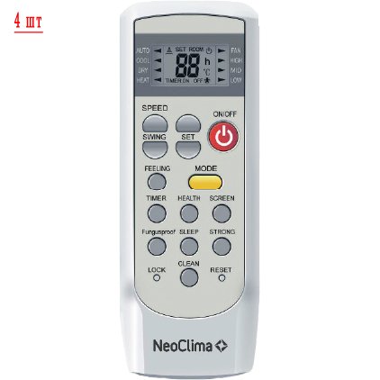 Мульти сплит-система на 4 комнаты Neoclima NUM-36Q4/NS-09W*4шт — изображение 2