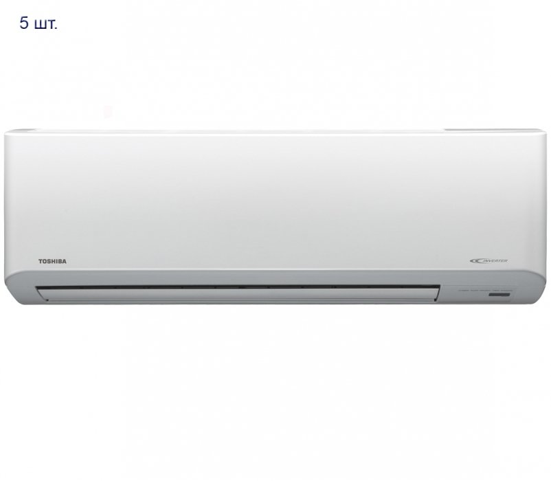 Мульти сплит система на 5 комнат Toshiba RAS-5M34UAV-E1/RAS-B10N3KV2-E*5шт