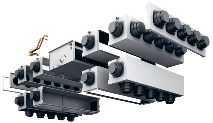 Канальный фанкойл 7-7,9 кВт Aermec VED 530 — изображение 2