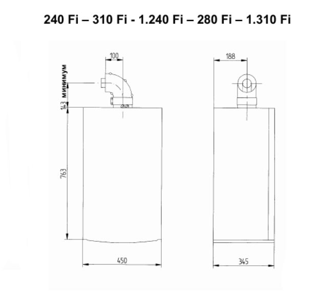 Настенный газовый котел Baxi LUNA 3 Comfort 1.240 Fi — изображение 3