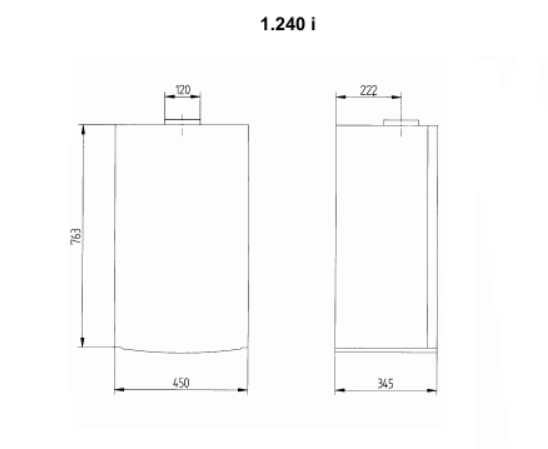 Настенный газовый котел Baxi LUNA 3 Comfort 1.240 i — изображение 3