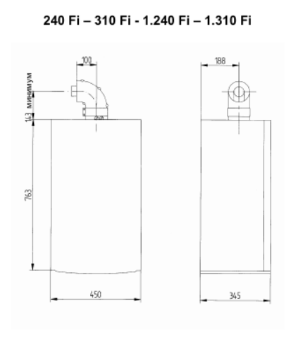 Настенный газовый котел Baxi LUNA 3 Comfort 1.310 Fi — изображение 3