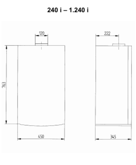 Настенный газовый котел Baxi LUNA 3 Comfort 240 i — изображение 3
