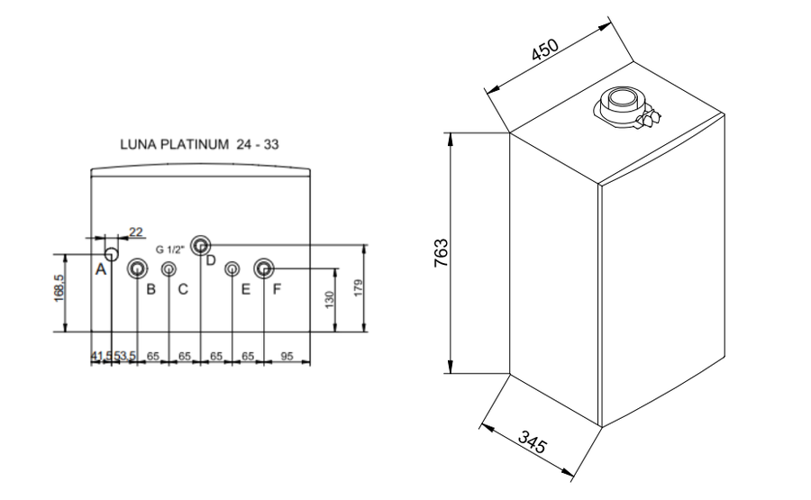Настенный газовый котел Baxi LUNA PLATINUM+ 24 GA — изображение 4
