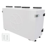 Приточно-вытяжная вентиляционная установка 500 Blauberg KOMFORT Ultra EC S2 300-H S14 white