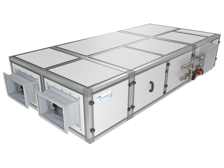 Приточно-вытяжная вентиляционная установка Breezart 2000 Aqua RP SB AC