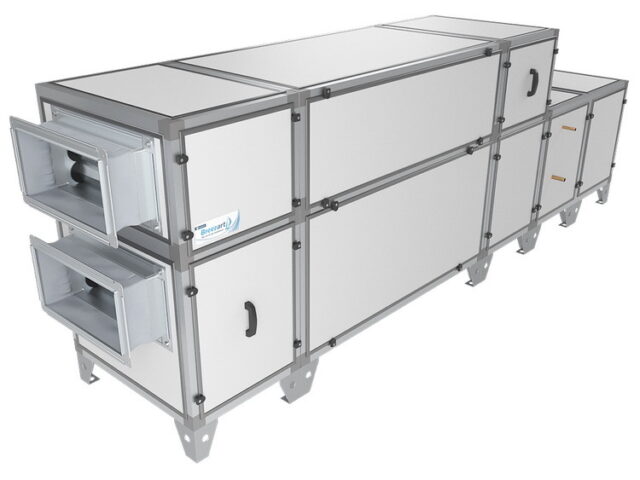 Приточно-вытяжная вентиляционная установка Breezart 2000C Lux RP F PB 7,5-380