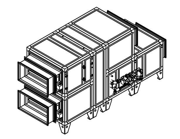 Приточно-вытяжная вентиляционная установка Breezart 8000 Aqua RR F — изображение 2