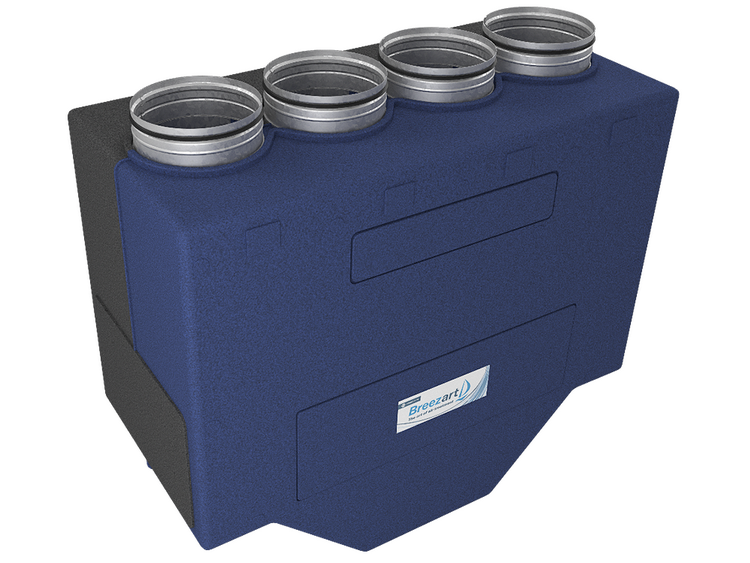 Приточно-вытяжная вентиляционная установка Breezart 900 Aqua RE (в пласт. корп., без возд. кл.)