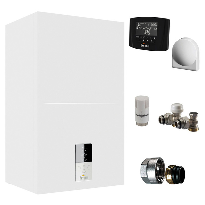 Настенный газовый котел Ferroli BLUEHELIX HITECH RRT 45 H (EU) — изображение 7