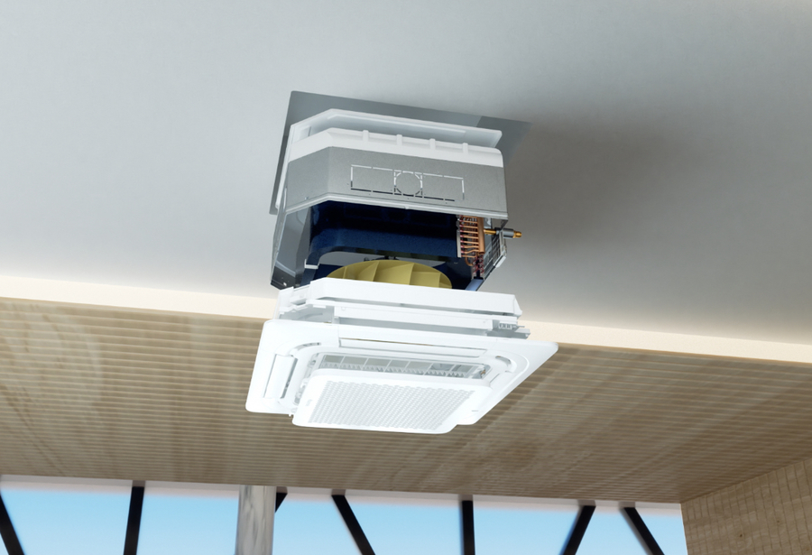 Кассетный кондиционер Hisense AUC-60HR4SPKA — изображение 4