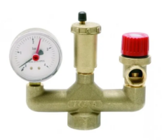Аксессуар для отопления ICMA Группа безопасности котла GS02 1 дюйм 3 бар (91GS02OO20)