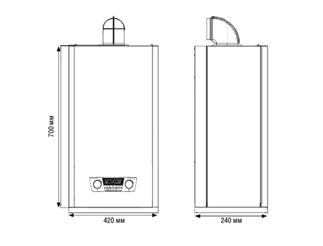 Настенный газовый котел Kentatsu Nobby Balance Plus 18-2CS — изображение 5