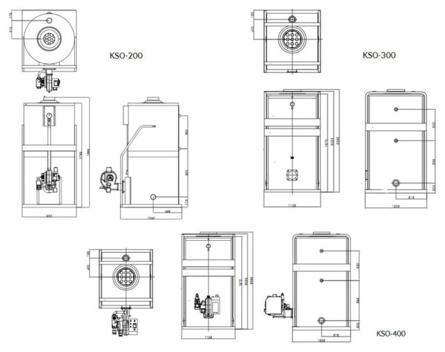 Дизельный котел > 200 кВт Kiturami KSO-400 (465 кВт) — изображение 4