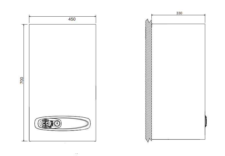 Настенный газовый котел Lamborghini FL D H F32 — изображение 3