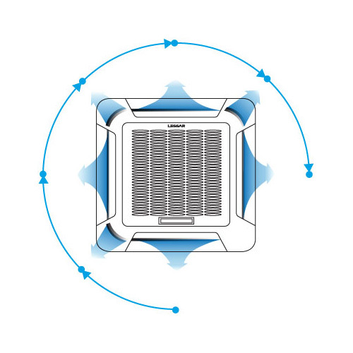 Кассетный фанкойл 2-2,9 кВт Lessar LSF-300BE42C / LZ-BEB21 — изображение 5
