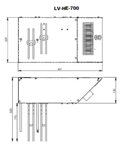 Нагреватель электрический Lessar LV-HE 700-5,0-2 E15 — изображение 3