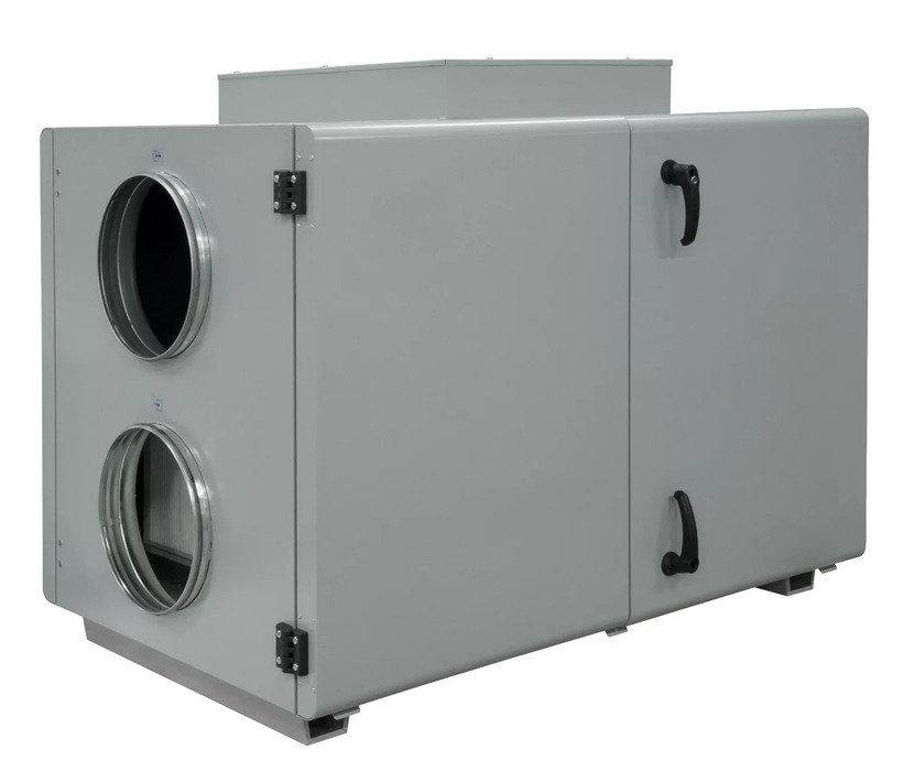 Приточно-вытяжная вентиляционная установка Lessar LV-RACU 1900 HEL-9,0-1 EC-RHX E15