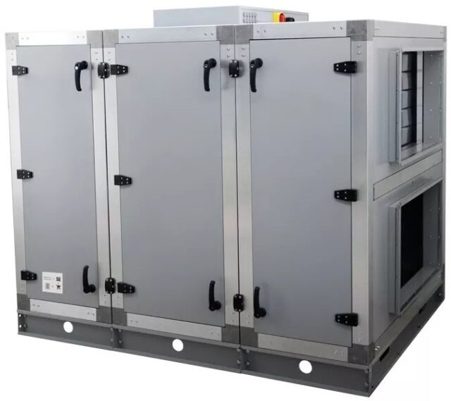 Приточно-вытяжная вентиляционная установка Lessar LV-RACU 5500 HER-15,0-3 EC-RHX E15
