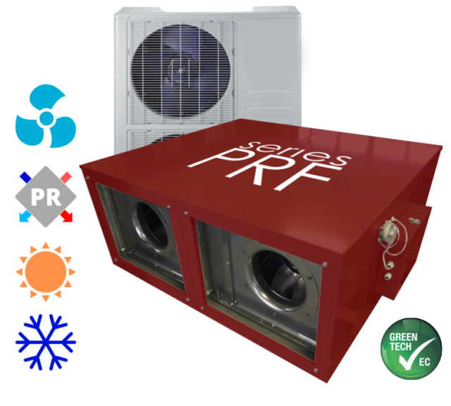 Приточно-вытяжная вентиляционная установка MIRAVENT PRF 3300 W (с водяным калорифером) — изображение 2