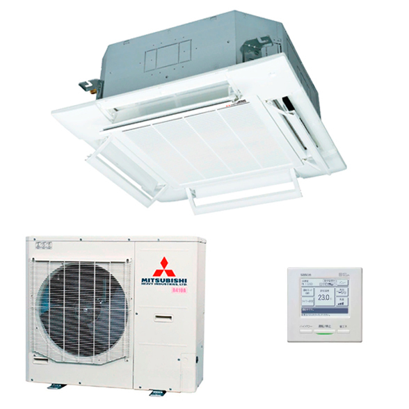 Кассетный кондиционер Mitsubishi Heavy FDTC40VH/SRC40ZSX-W1 — изображение 3