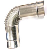 Аксессуар для отопления Rinnai L- отвод D 75мм для дымохода