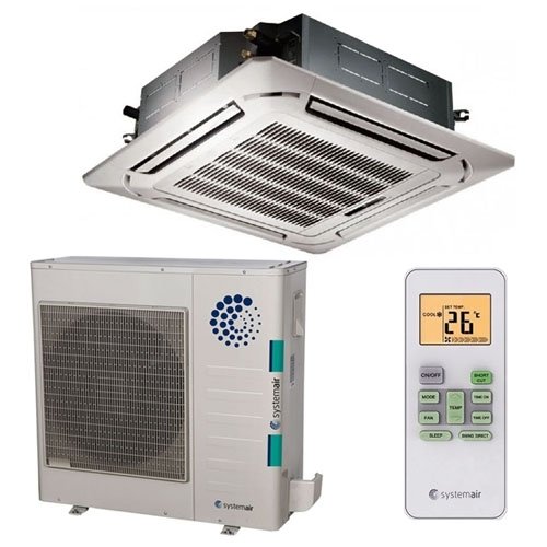 Кассетный кондиционер Systemair SYSPLIT CASSETTE 24 HP Q — изображение 3