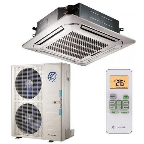 Кассетный кондиционер Systemair SYSPLIT CASSETTE 60 HP R — изображение 3