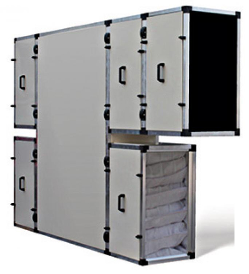 Приточно-вытяжная вентиляционная установка Turkov Zenit 6100 HECO SE Средненапорный