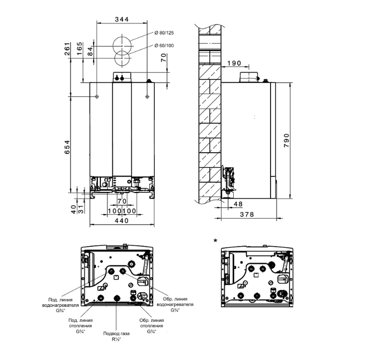Настенный газовый котел Wolf CGB-2 20 — изображение 5