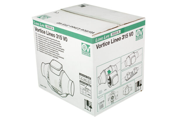 Канальный круглый вентилятор Vortice LINEO 315 V0 — изображение 12