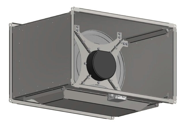 Канальный прямоугольный вентилятор Shuft TORNADO EC 700x400-31-D