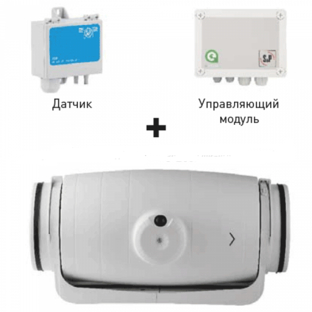 Канальный круглый вентилятор Soler & Palau TD-1000/200 SILENT ECOWATT CAV — изображение 2