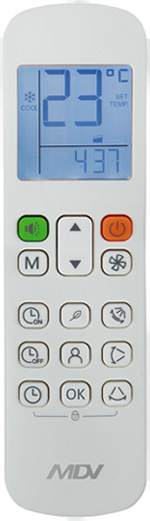 Кассетный фанкойл 7-7,9 кВт Mdv MDKA-850R/MDV-MBQ4-02C — изображение 2