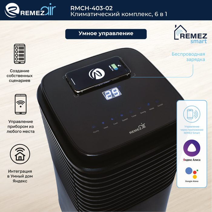 Климатизатор REMEZair RMCH - 403-02 — изображение 3