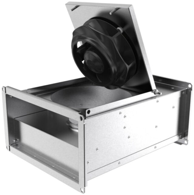 Канальный прямоугольный вентилятор Systemair RS 40-20 L sileo