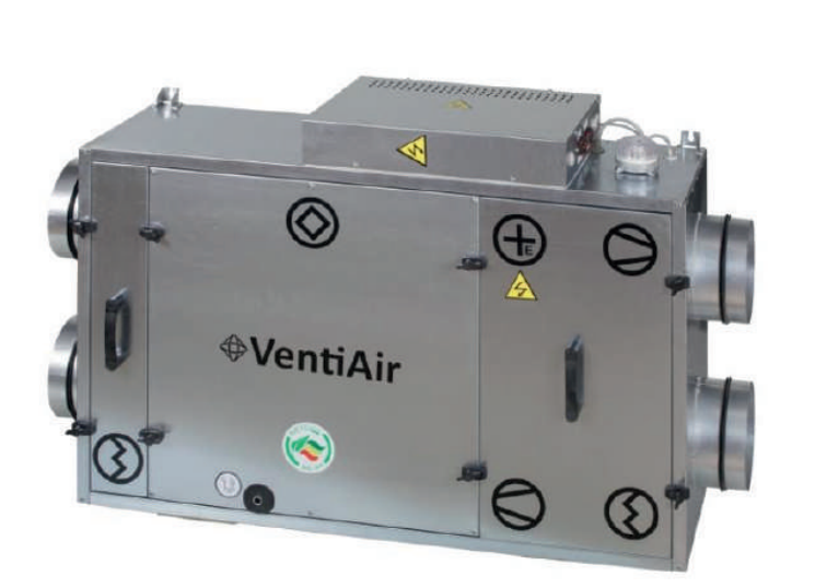 Приточно-вытяжная вентиляционная установка 500 VentiAir Orion 600S CE/R/L — изображение 4