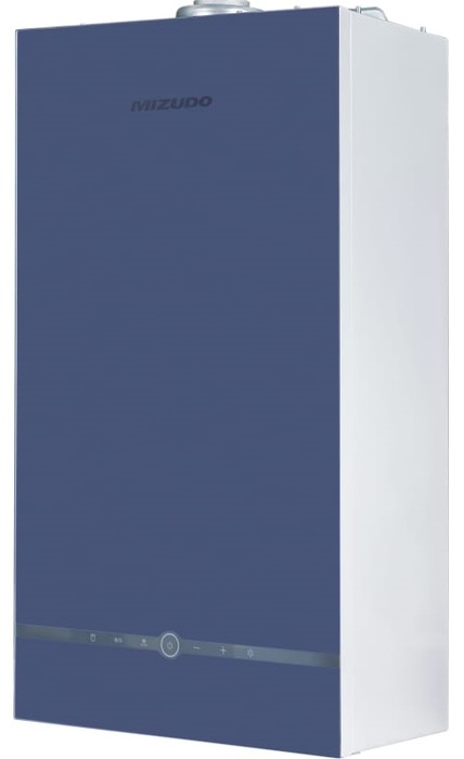 Настенный газовый котел MIZUDO M24Т OpenTherm голубая панель управления — изображение 2