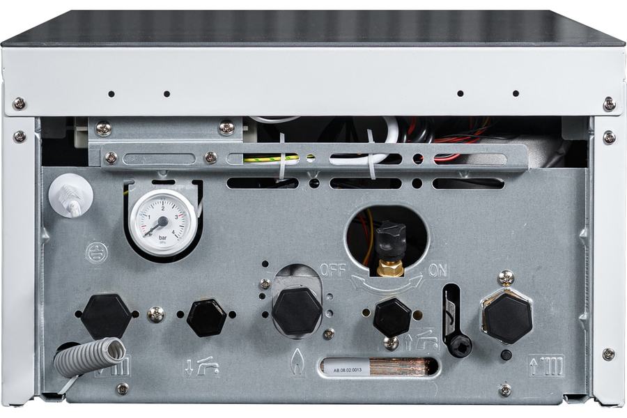 Настенный газовый котел MIZUDO M24Т OpenTherm голубая панель управления — изображение 6