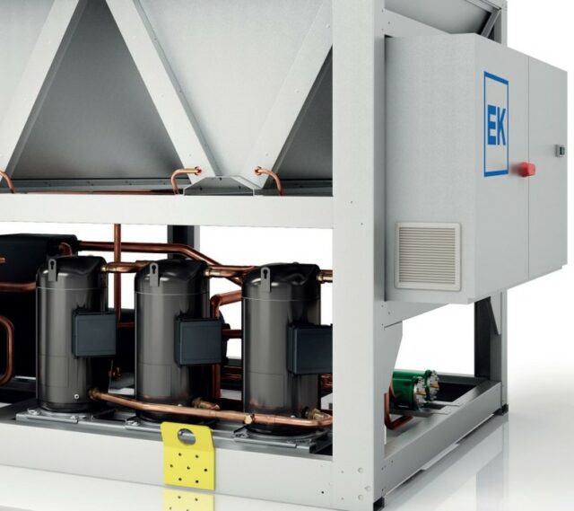 Чиллер с воздушным охлаждением Euroklimat EKCCM/BS 351-7-3 — изображение 2
