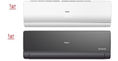 Внешний блок мульти сплит-системы на 2 комнаты Haier 2U40S2SM1FA/AS09NS6ERA-W/AS09NS6ERA-B