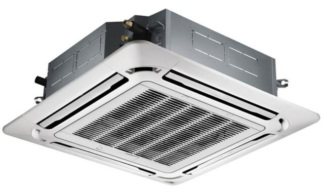 Кассетный кондиционер Midea MCD-48HRN1-R/MOU-48HN1-RR/-40
