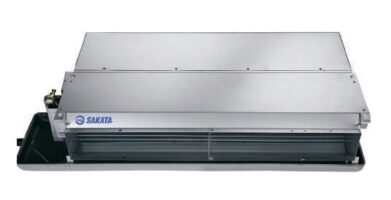 Канальный фанкойл 1-1,9 кВт Sakata SFD-200/20V2A